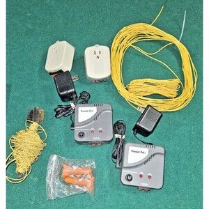 2 Premier Pet In Ground Dogs Fence Transmitter System Collar Outdoor Yard RFA852